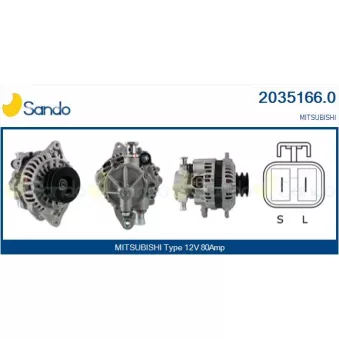Alternateur SANDO 2035166.0