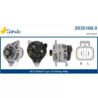 Alternateur SANDO 2035169.0