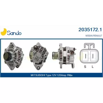 Alternateur SANDO 2035172.1