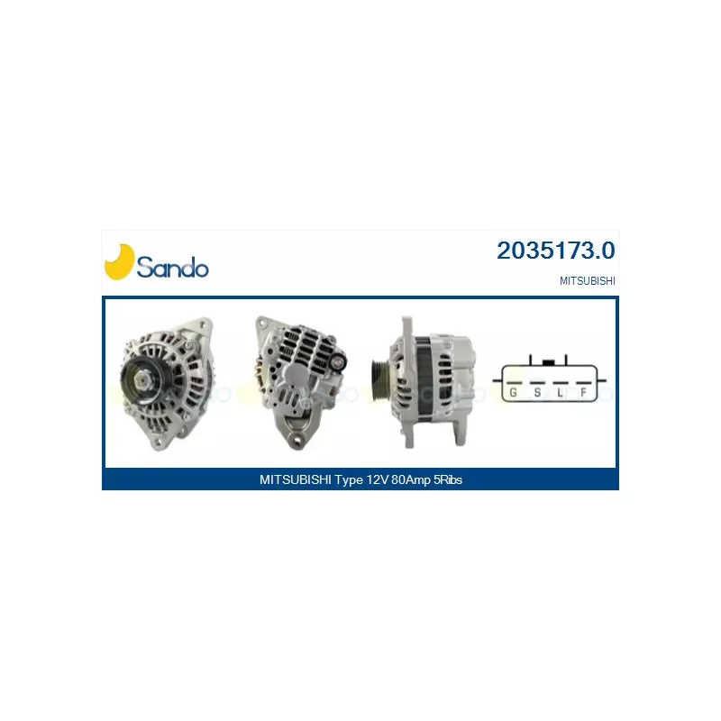 Alternateur SANDO 2035173.0