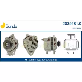 Alternateur SANDO 2035181.0
