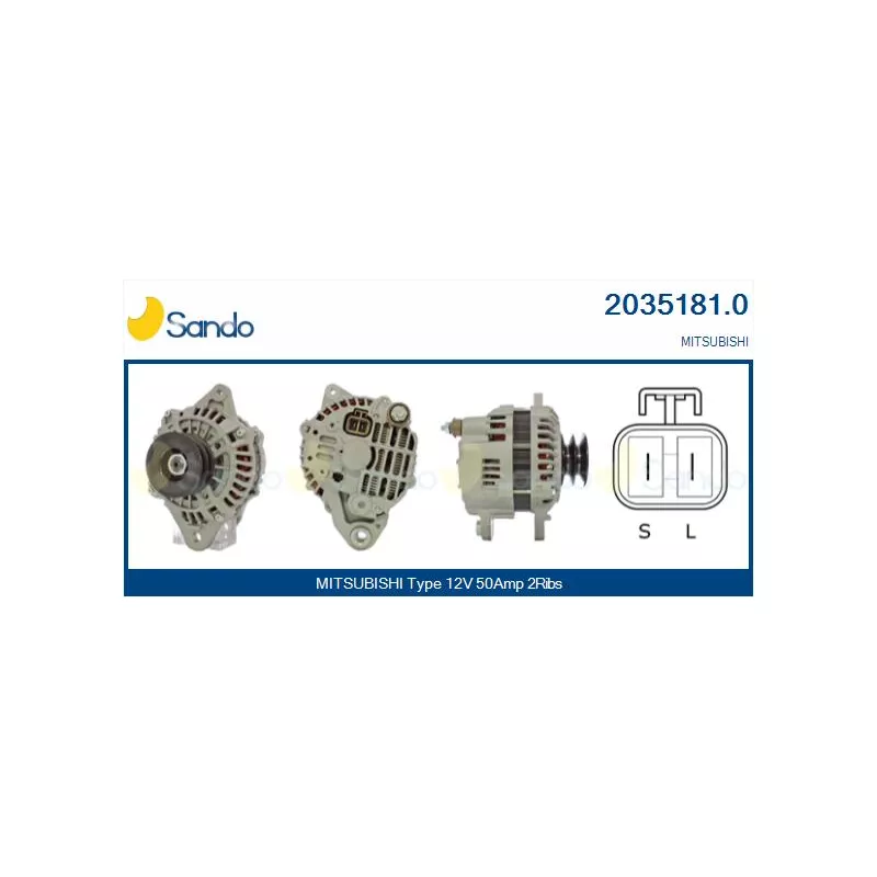 Alternateur SANDO 2035181.0