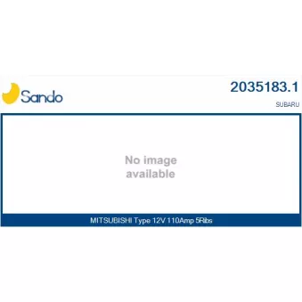 Alternateur SANDO 2035183.1