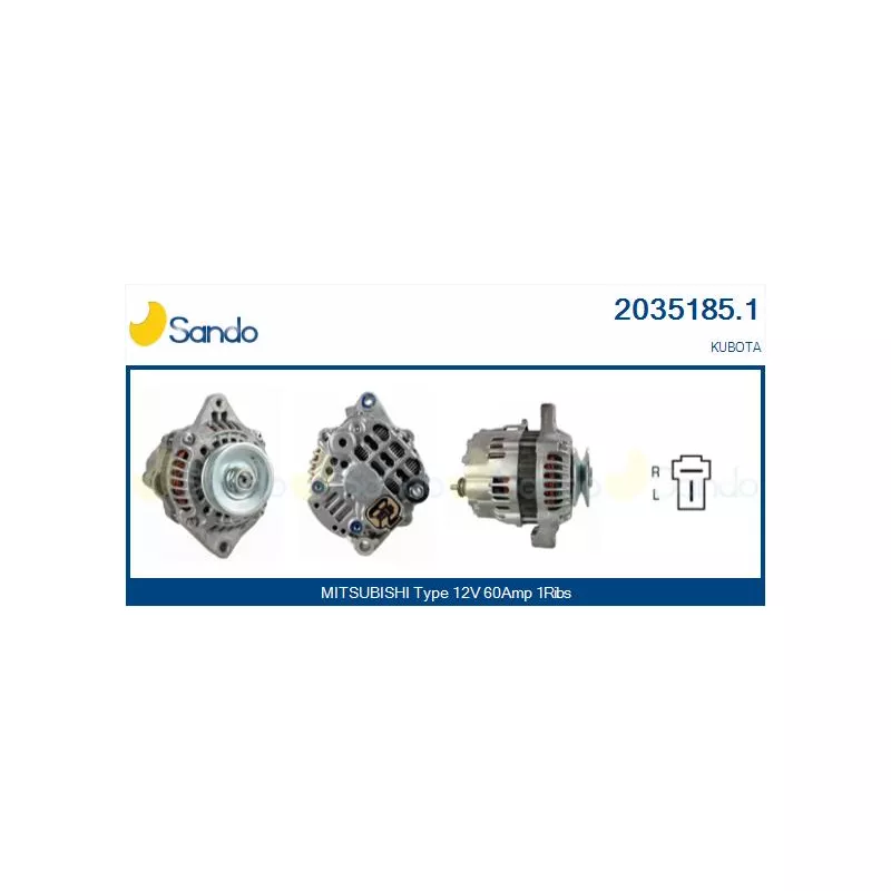 Alternateur SANDO 2035185.1