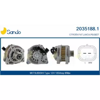 Alternateur SANDO 2035188.1