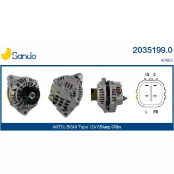 Alternateur SANDO 2035199.0