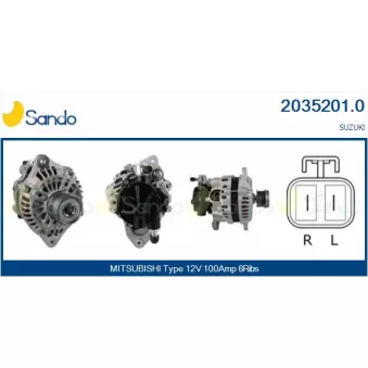 Alternateur SANDO 2035201.0