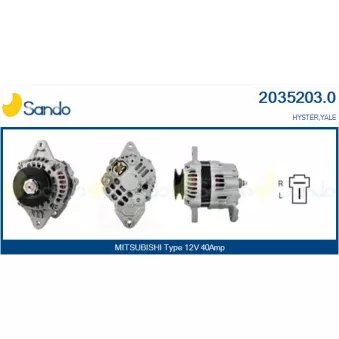 Alternateur SANDO 2035203.0