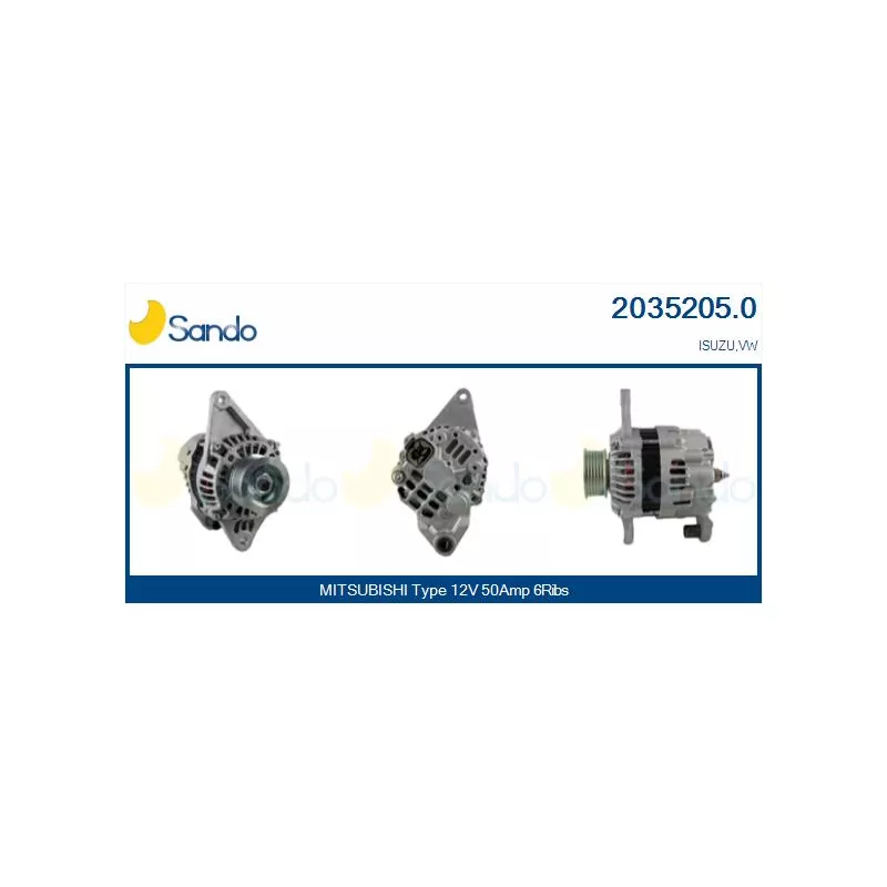 Alternateur SANDO 2035205.0