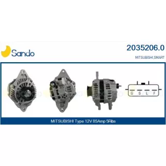 Alternateur SANDO 2035206.0