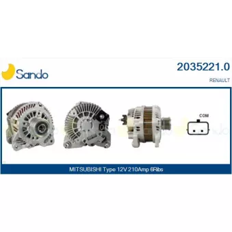 Alternateur SANDO 2035221.0