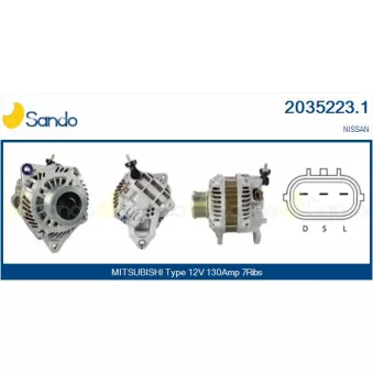 Alternateur SANDO 2035223.1
