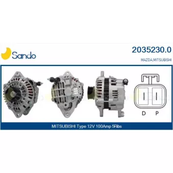 Alternateur SANDO 2035230.0