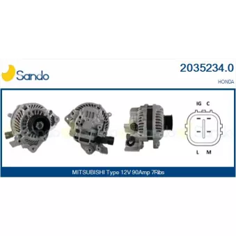 Alternateur SANDO 2035234.0