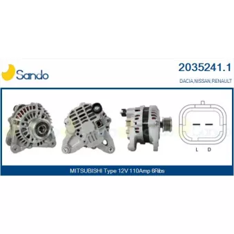Alternateur SANDO 2035241.1