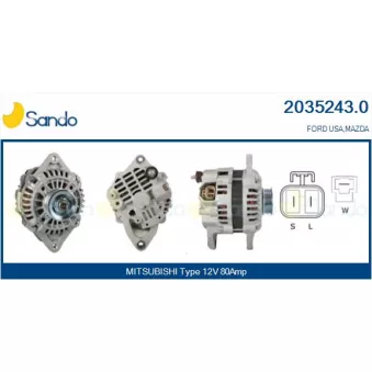Alternateur SANDO 2035243.0