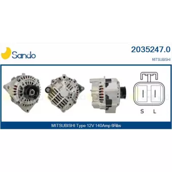 Alternateur SANDO 2035247.0