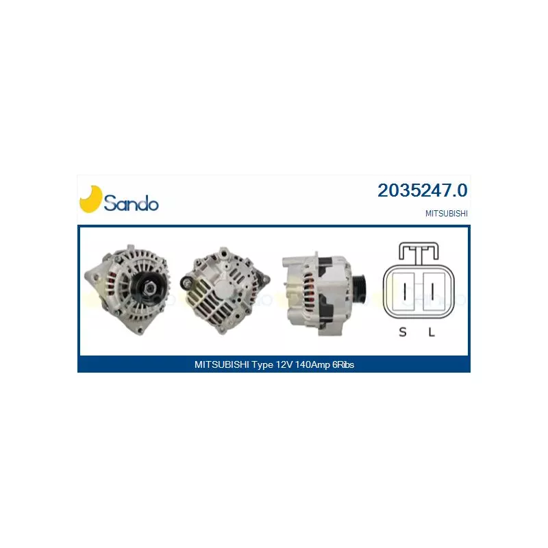 Alternateur SANDO 2035247.0