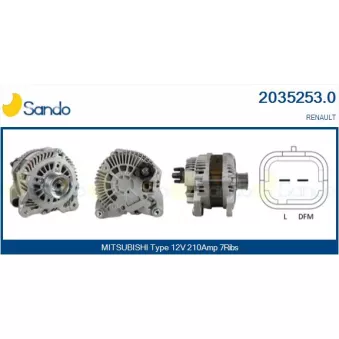 Alternateur SANDO 2035253.0