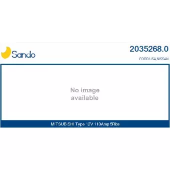 Alternateur SANDO 2035268.0