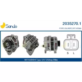 Alternateur SANDO 2035270.1