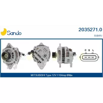 Alternateur SANDO 2035271.0