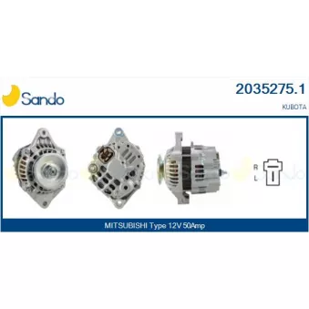 Alternateur SANDO 2035275.1