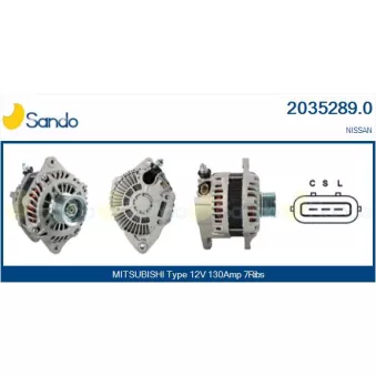 Alternateur SANDO 2035289.0