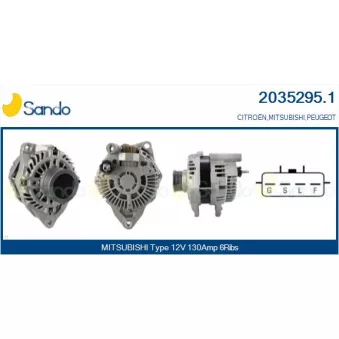 Alternateur SANDO 2035295.1