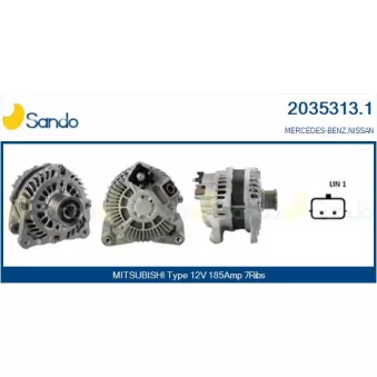 Alternateur SANDO 2035313.1