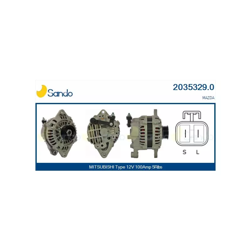 Alternateur SANDO 2035329.0