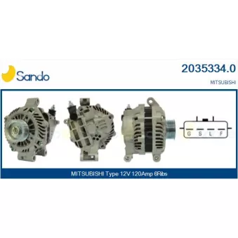Alternateur SANDO 2035334.0