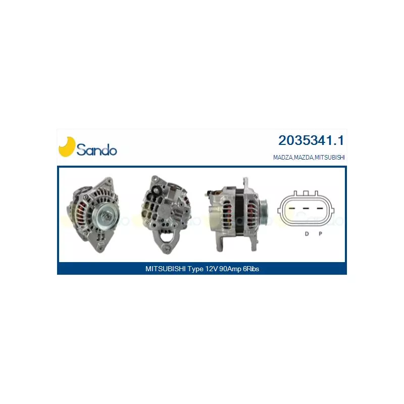 Alternateur SANDO 2035341.1