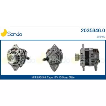 Alternateur SANDO 2035346.0
