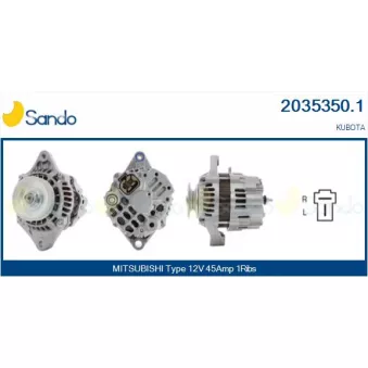 Alternateur SANDO 2035350.1