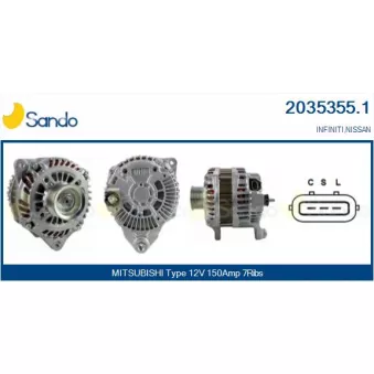 Alternateur SANDO 2035355.1