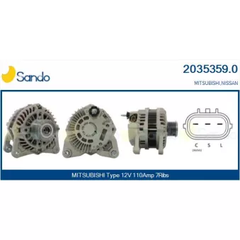 Alternateur SANDO 2035359.0