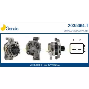 Alternateur SANDO 2035364.1