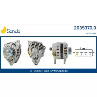 Alternateur SANDO 2035370.0