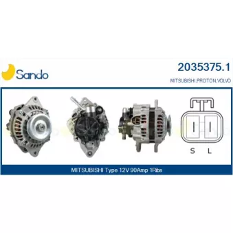Alternateur SANDO 2035375.1