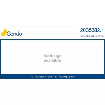 Alternateur SANDO 2035382.1