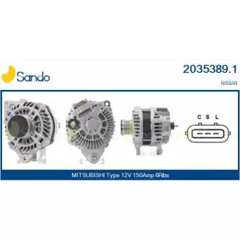 Alternateur SANDO 2035389.1