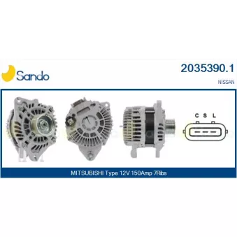 Alternateur SANDO 2035390.1