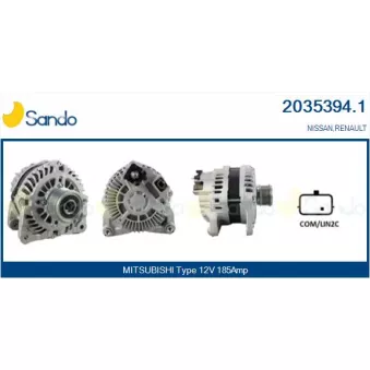 Alternateur SANDO 2035394.1