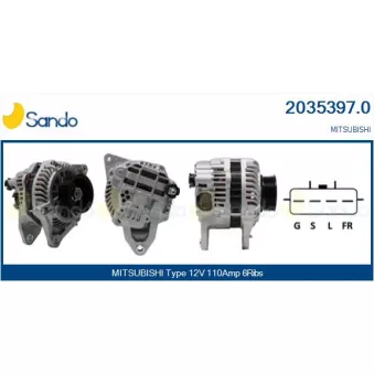 Alternateur SANDO 2035397.0