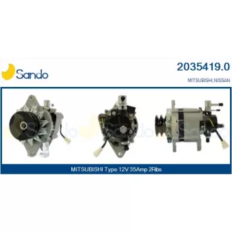 Alternateur SANDO 2035419.0