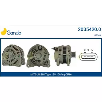 Alternateur SANDO 2035420.0