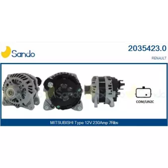 Alternateur SANDO 2035423.0