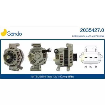 Alternateur SANDO 2035427.0