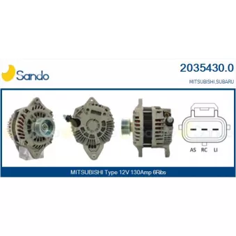 Alternateur SANDO 2035430.0